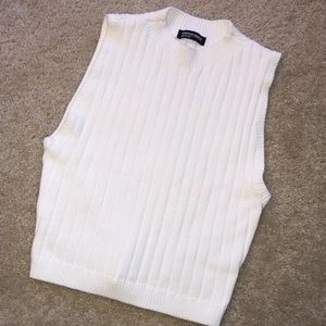 American Apparel Mock Neck Sweater Tank