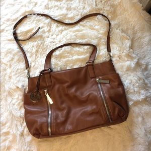 EUC Cognac Leather Michael Michael Kors Satchel