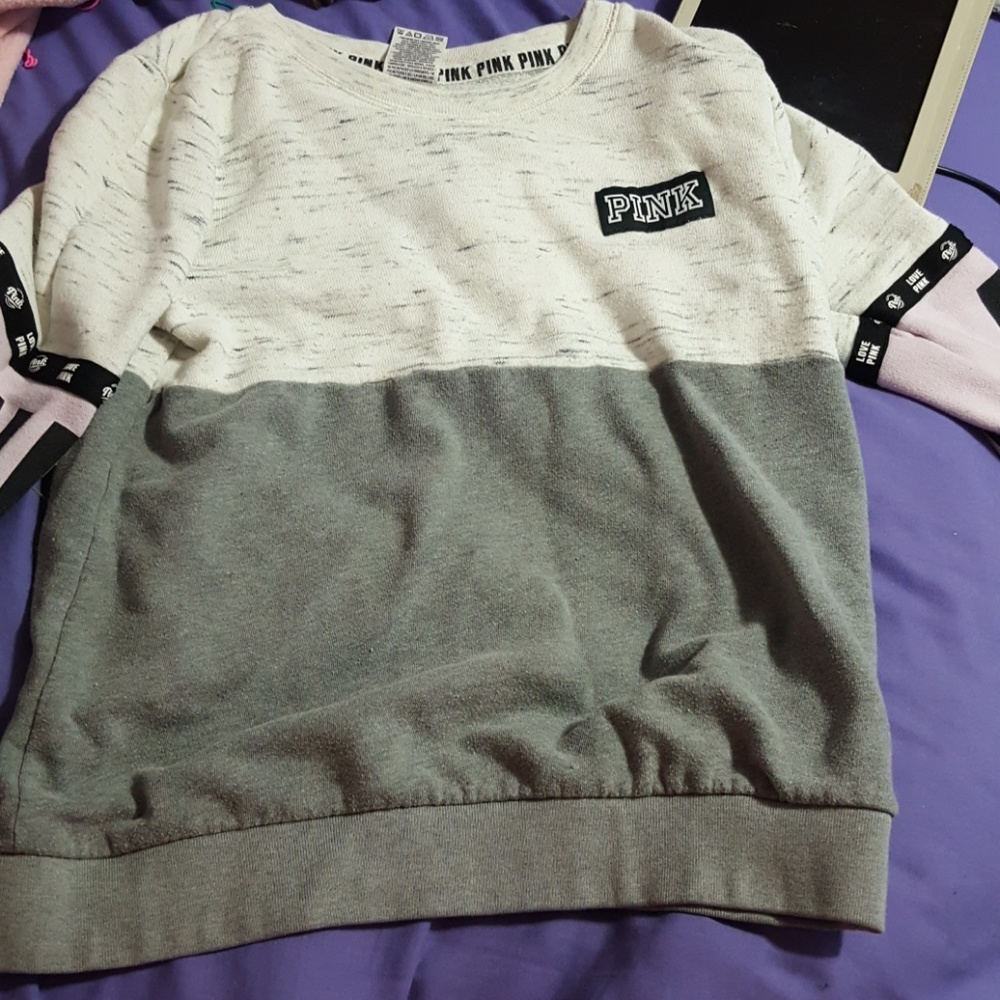 pink sweater