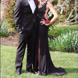 Black prom dress