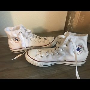 White high top converse