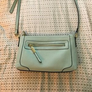 Aqua Crossbody Purse