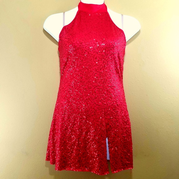 Weissman Other - Weissman Adult Performance Costume - Red Sequin