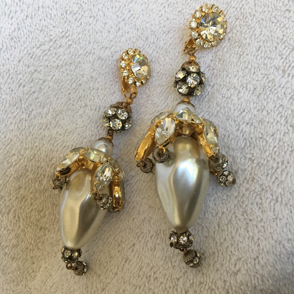 Chandler clip ons earrings