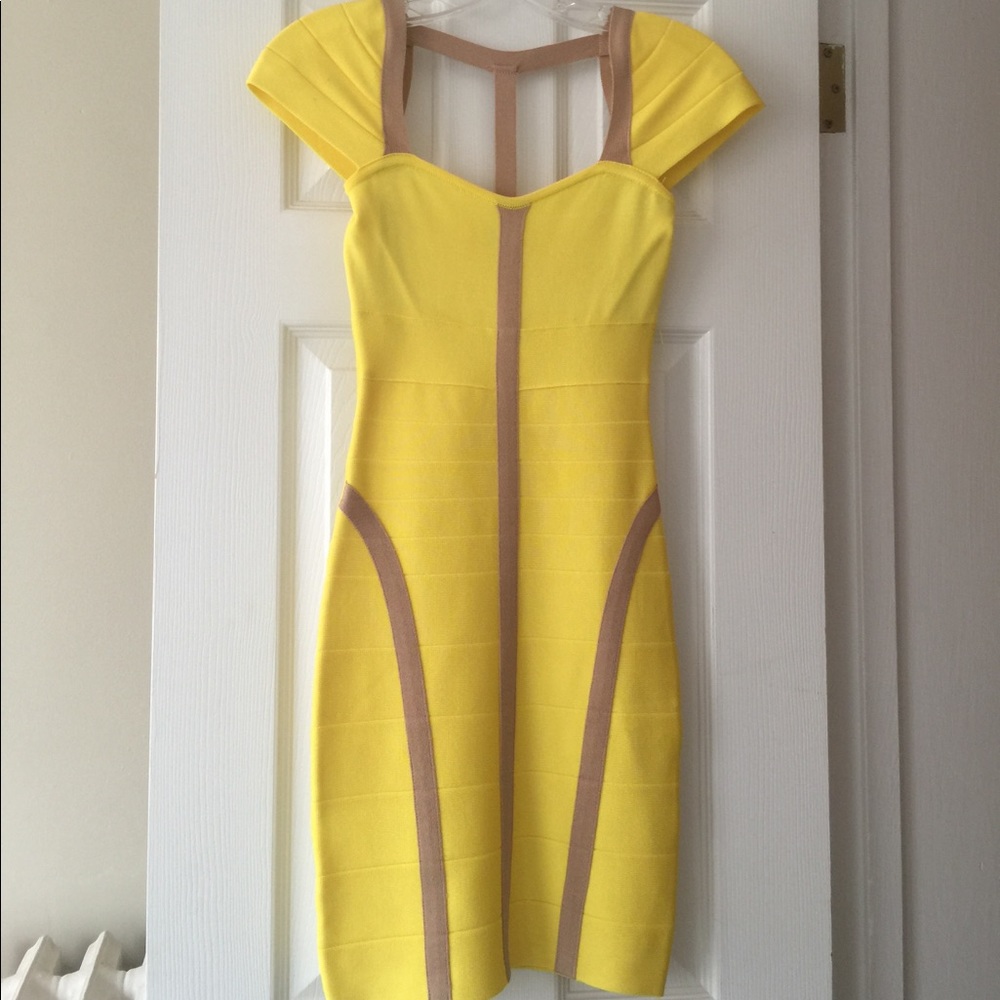 Bebe bandage dress