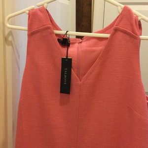 Talbots salmon color dress