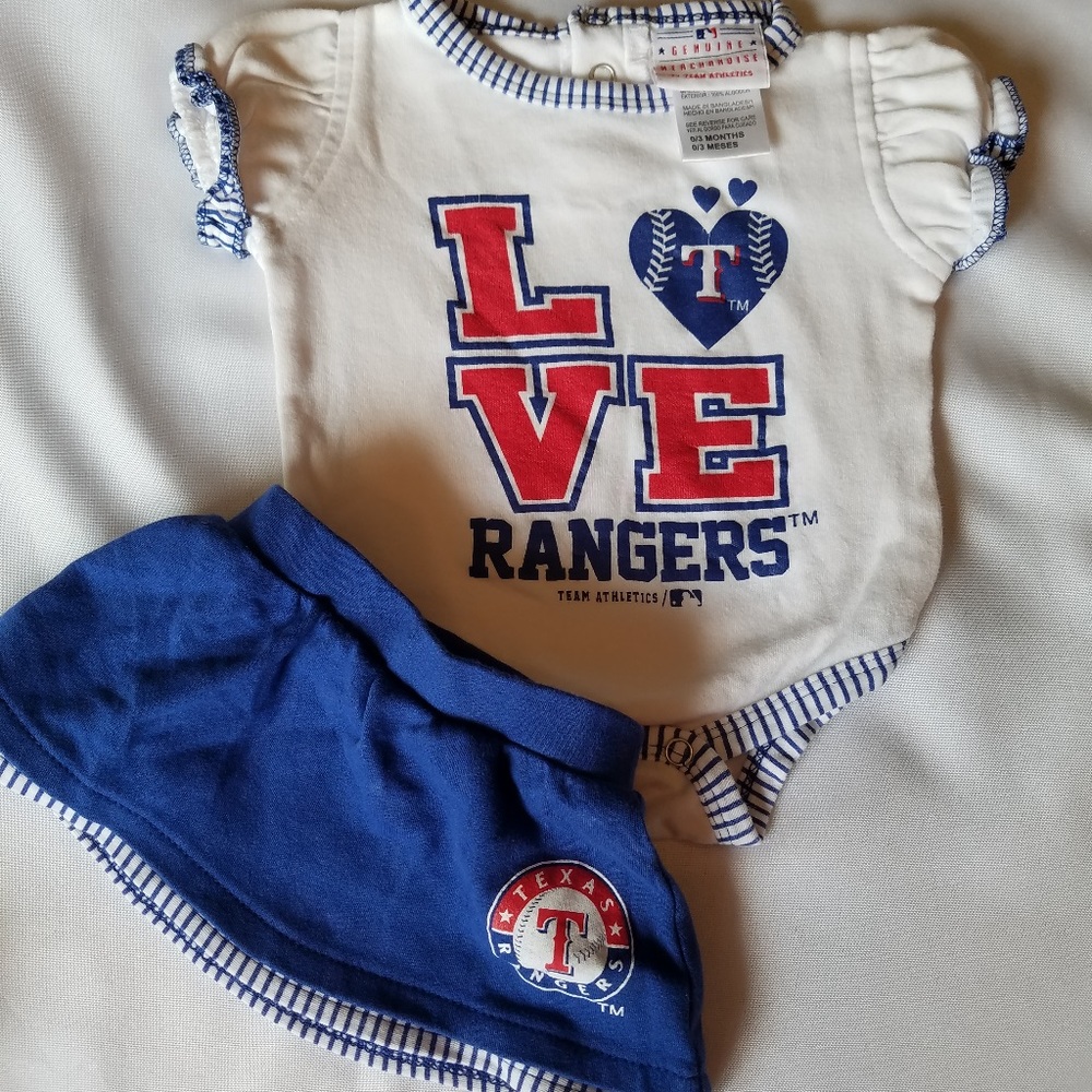 Texas Rangers Skirt Set