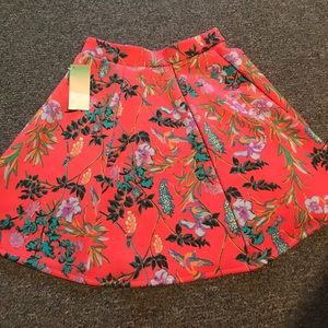 Bright Floral Skirt