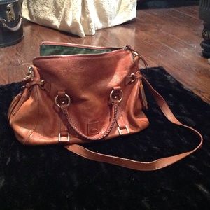 Dooney and Bourke leather hobo bag
