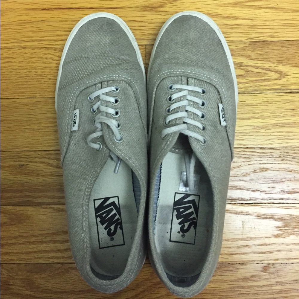 Grey Vans