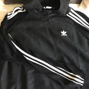 Oversized adidas hoodie