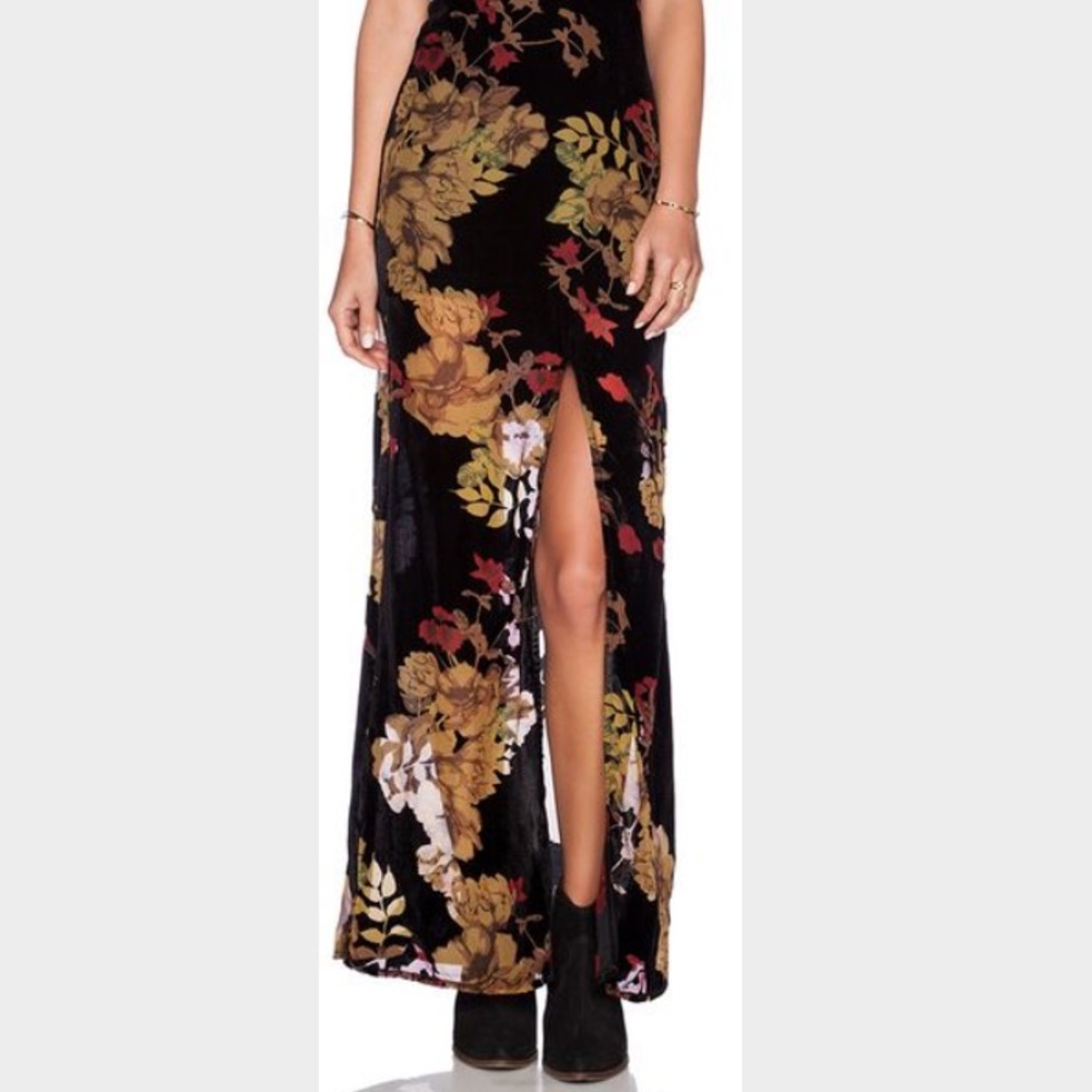 For Love and Lemons Maxi Skirt