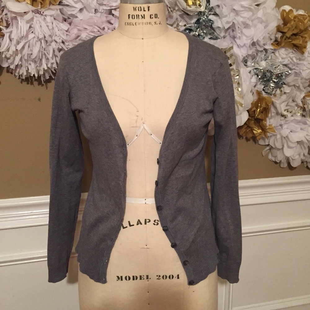 Grey Cardigan