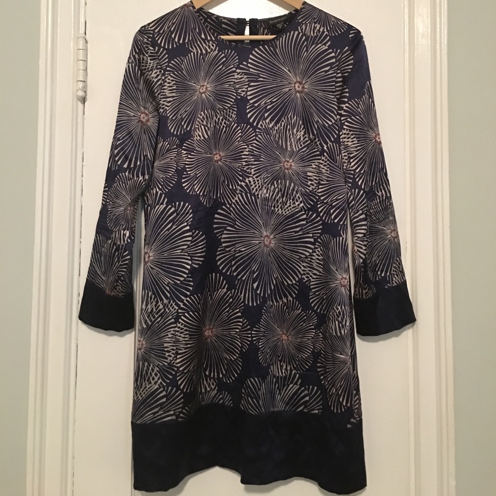 Bebe Long Sleeve Tunic Dress