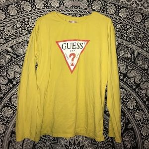Long Sleeve Authentic Guess T-Shirt