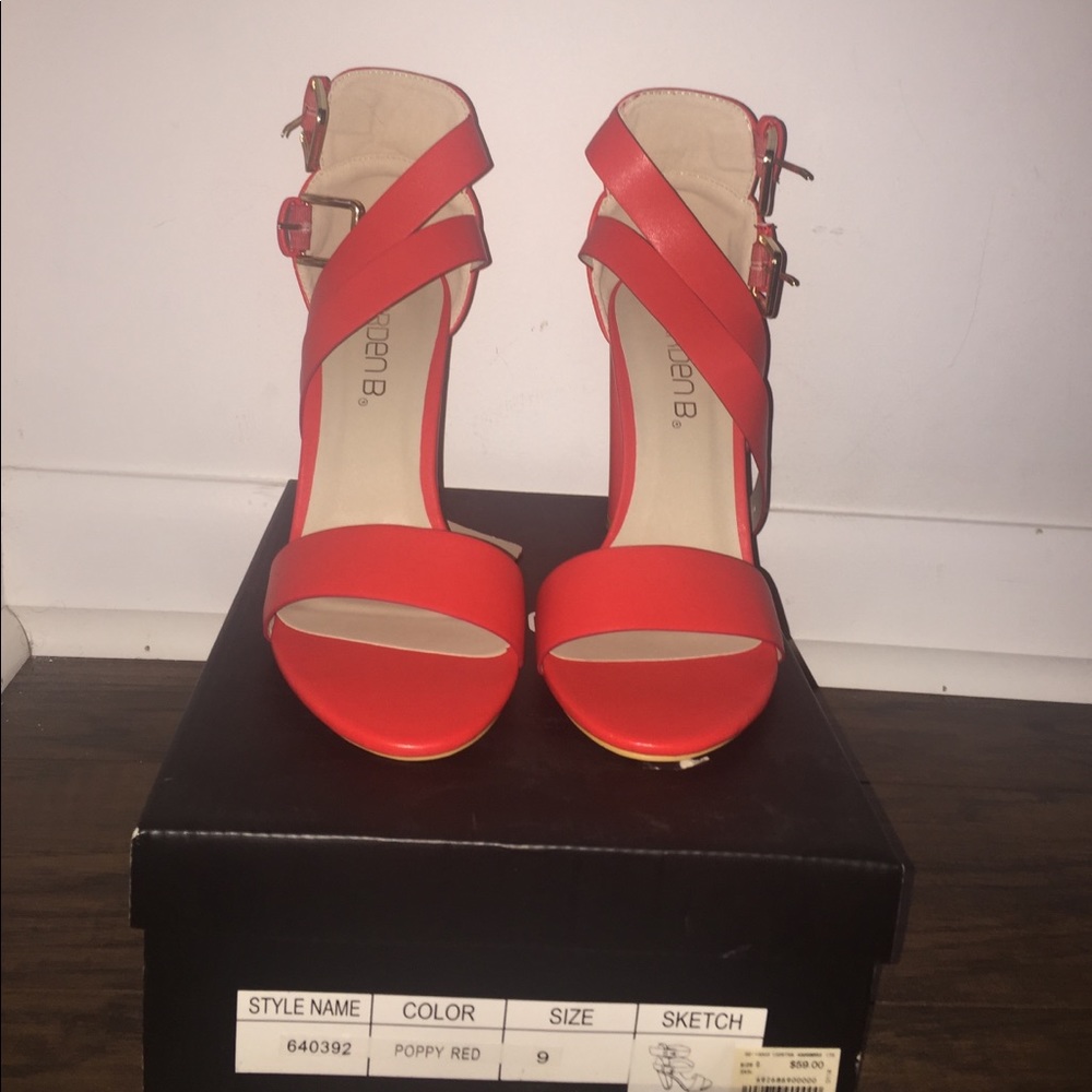 Poppy Red Heels