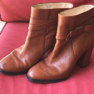 Kate Spade booties, brown heels, size 10.5!!!