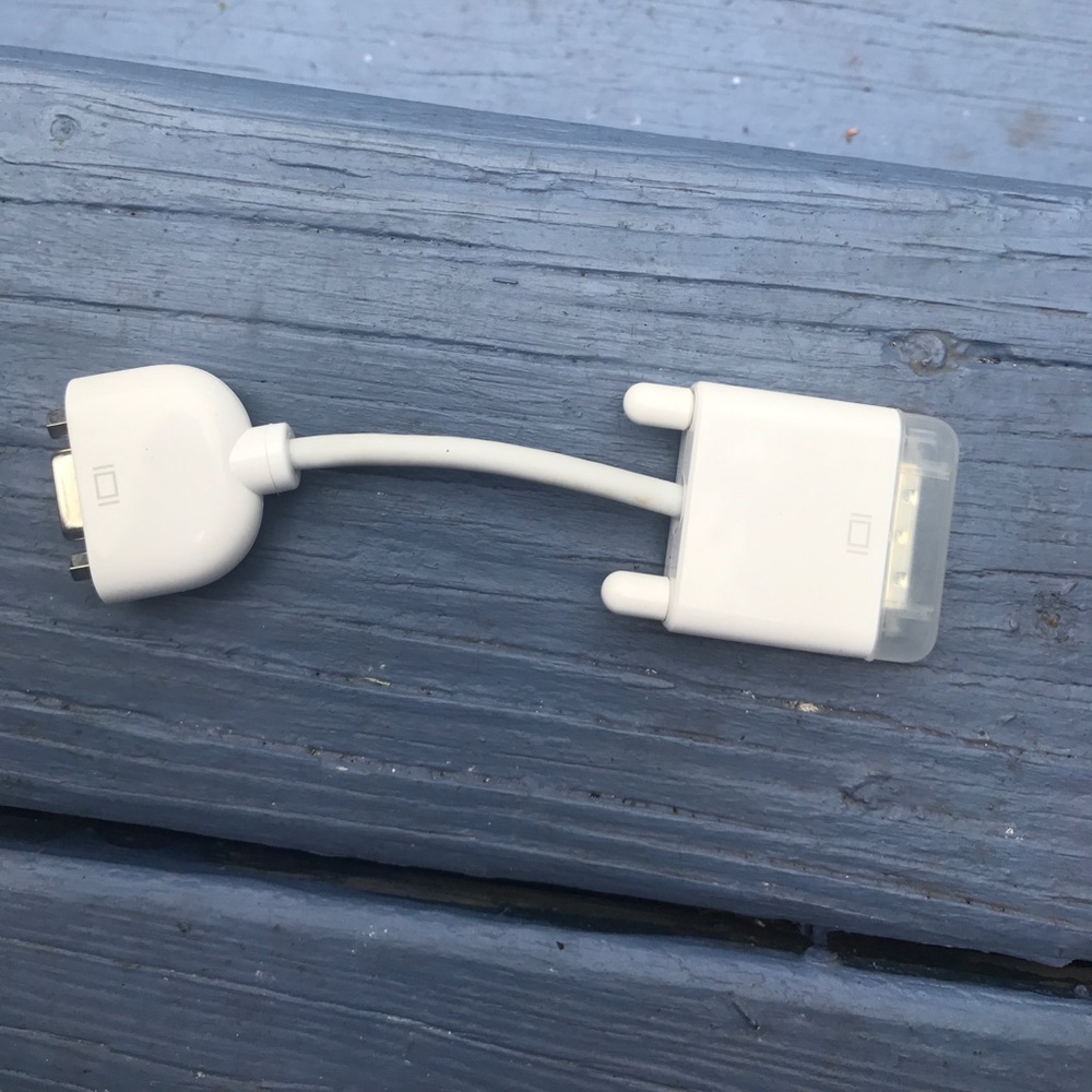 Apple dvi to vga connection