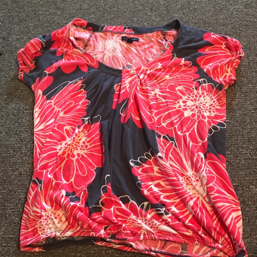 Floral American Eagle Shirt