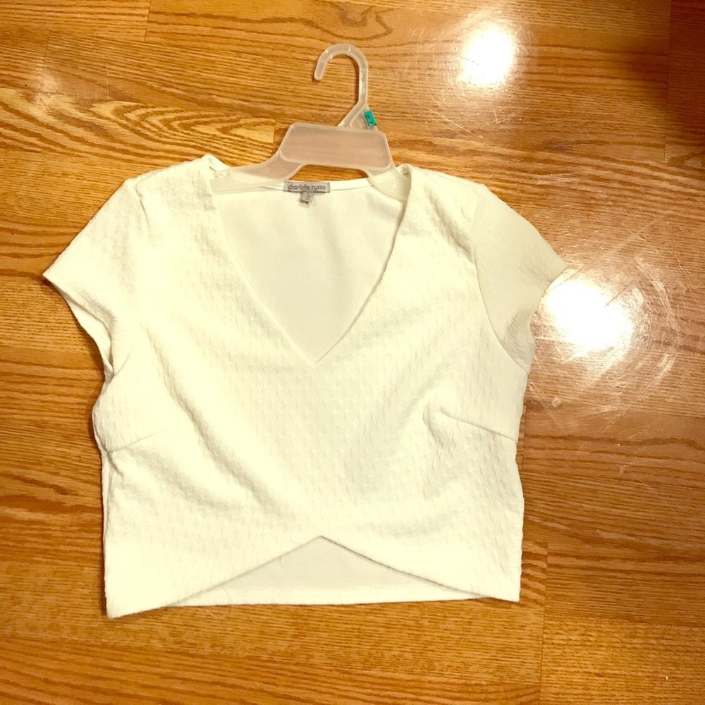 White Crop Top