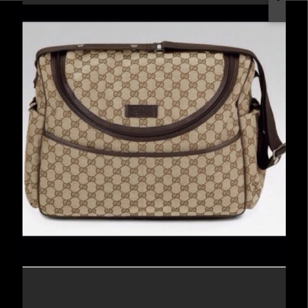 authentic Gucci diaper bag