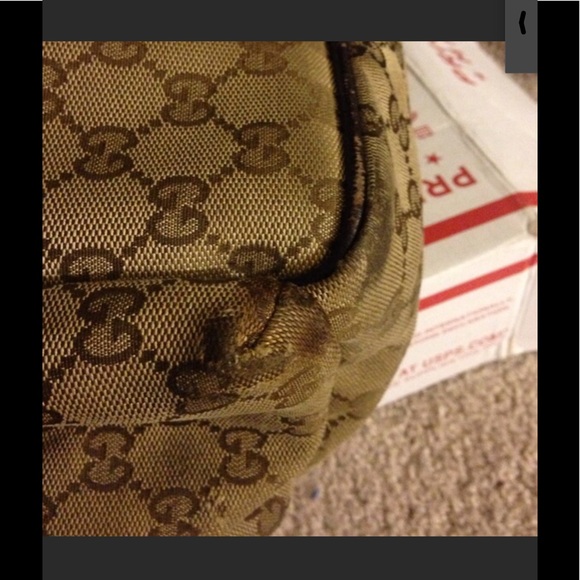 authentic Gucci diaper bag