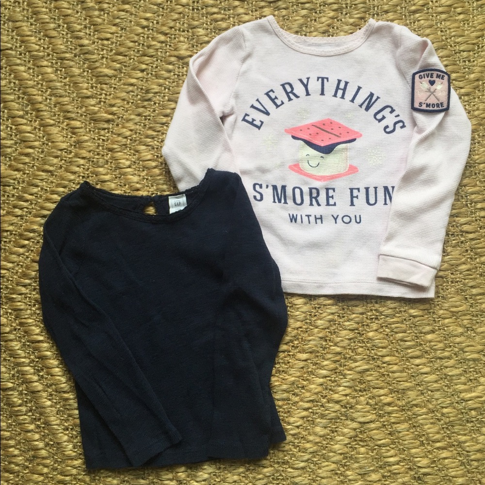 Lot of 2 Long Sleeved Tshirts