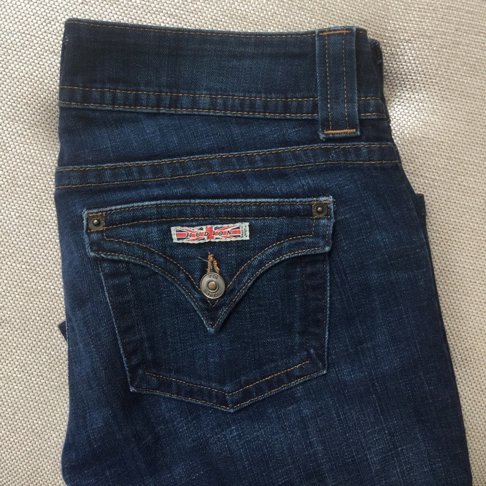 Hudson signature boot cut jeans