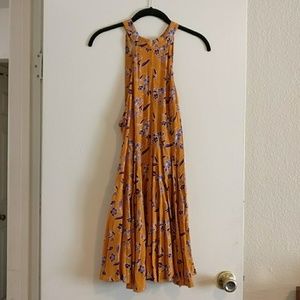 Kimchi Blue mini dress with purple flowers