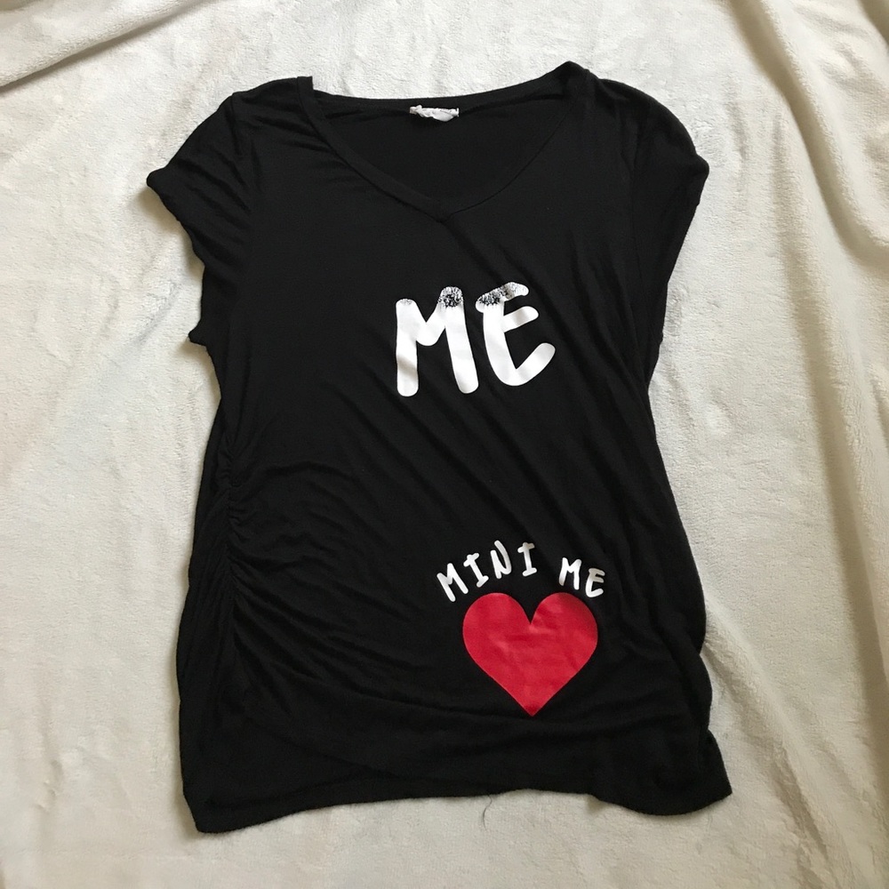 Me Mini Me Maternity tee