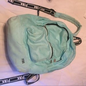 Vs pink mesh backpack mermaid teal