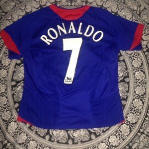Kids Ronaldo Manchester jersey