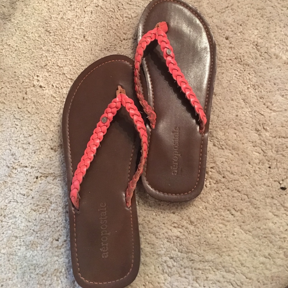 Aeropostale flip flops