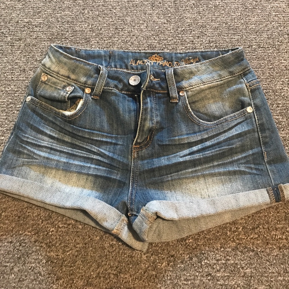 High-Waisted Short-Shorts