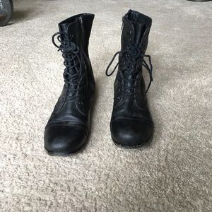 Madden Girl Combat Boots