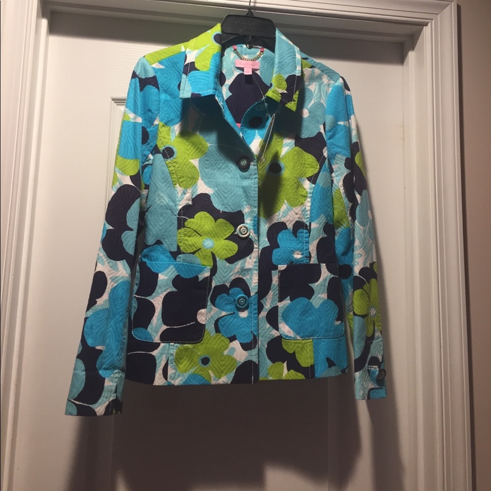 Flowered Lilly Pulitzer Jacket