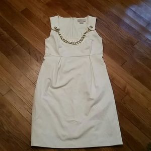Off white pocketed Michael Kors dress