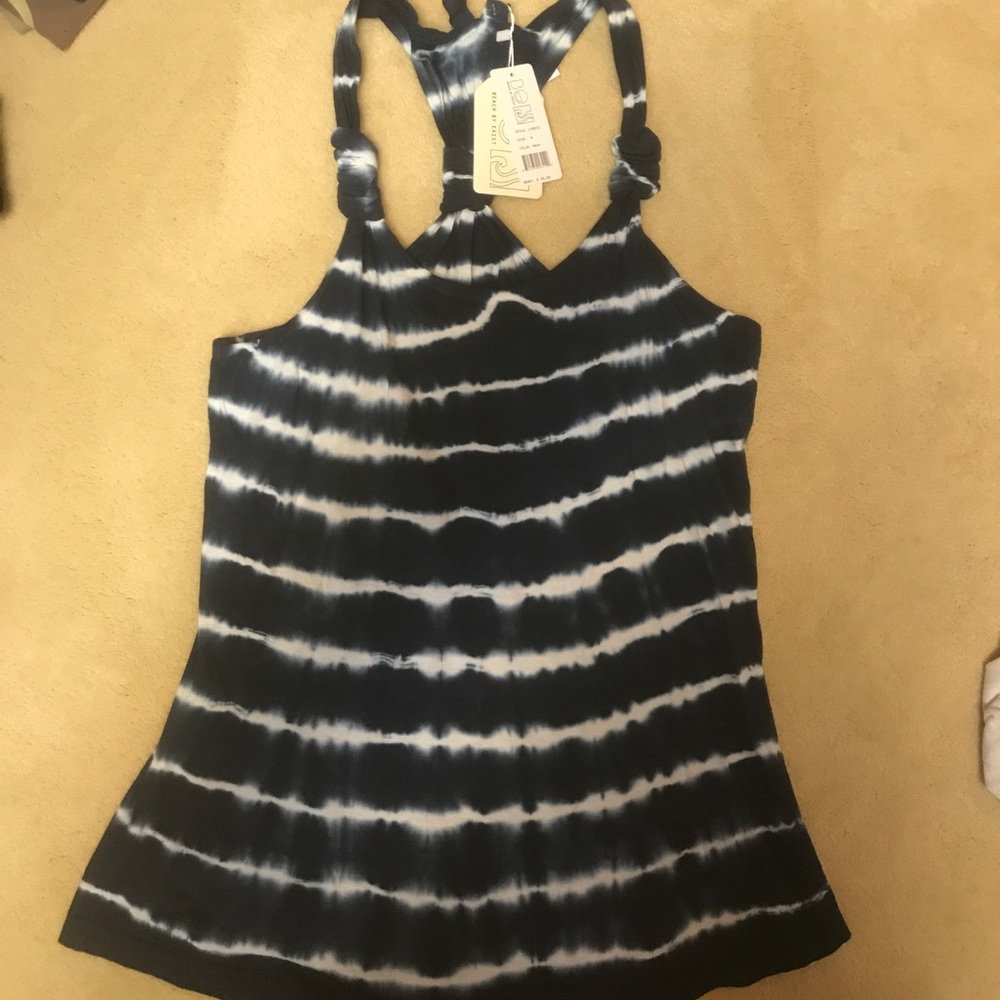 Beach tye dye top