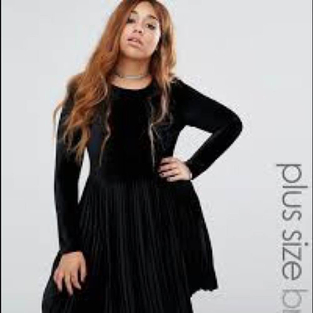Velvet Skater Dress