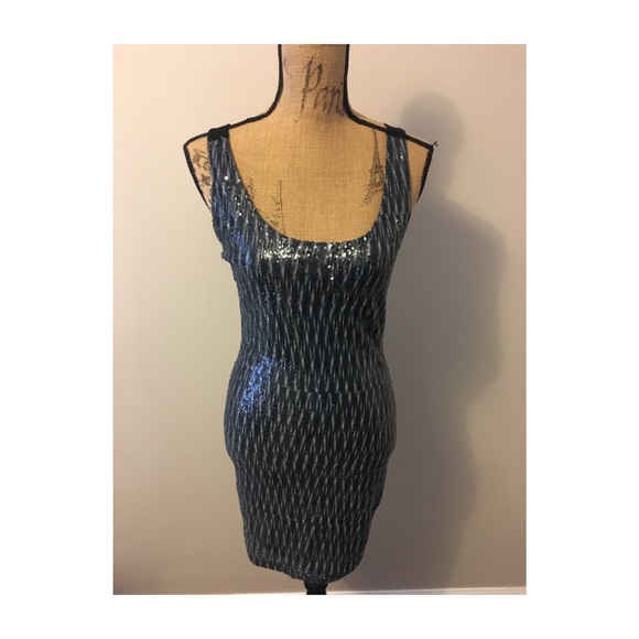 Aqua cocktail dress. Never worn - Picture 1 of 2