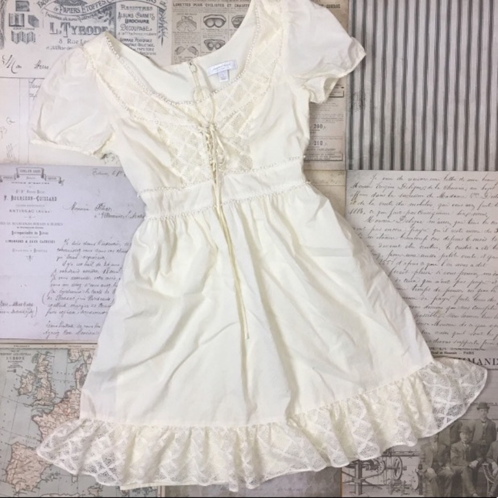 White dress