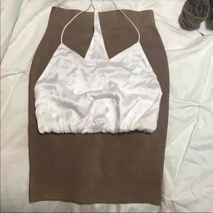 Silk Crop Top SMALL