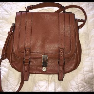 Tan Messenger Bag