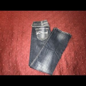 Women's Cowgirl Tuff Co. Indigo Bling Jeans