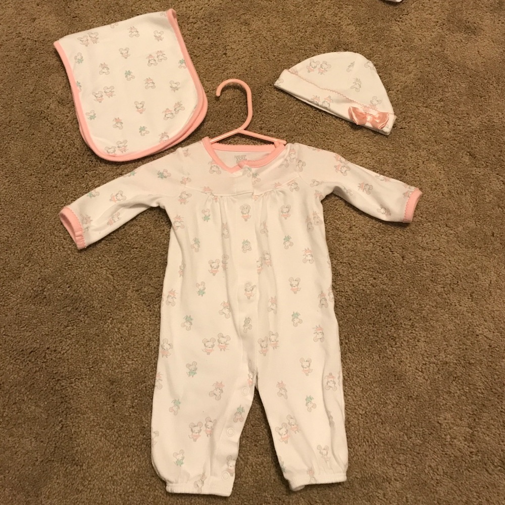 Ballerina mouse sleep gown Set HOLD - sunnietrott