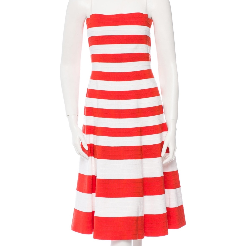 Oscar de la Renta Sleeveless A-line Dress