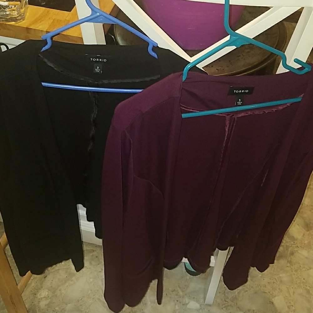 Two Torrid sz 3 Blazers NWOT