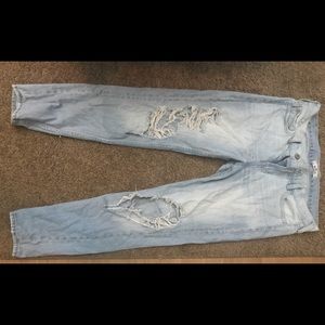 Light wash Boyfriend Jeans from Hollister