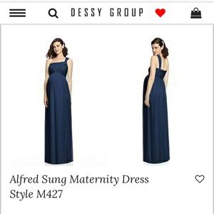 Maternity bridesmaid dress