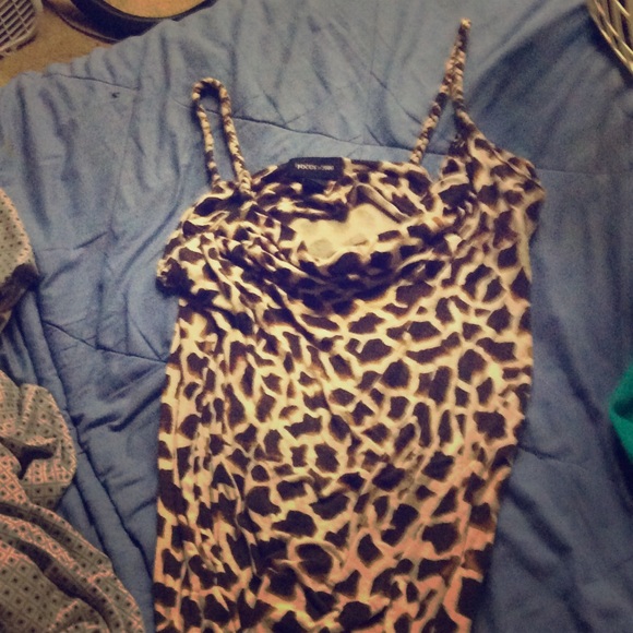 Maxi spring dress in cheetah - Picture 1 of 1